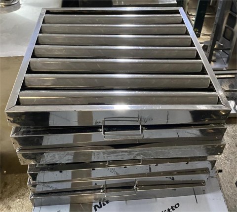 Μεταχειρισμένο Φίλτρο Φούσκας Ανοξείδωτο 49x49Cm